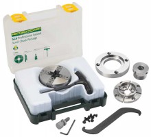 Record Power SC4 Professional Geared Scroll Chuck Package with 1\" x 8tpi UNC RH Insert £144.98